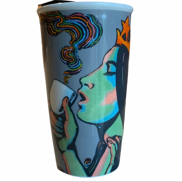 Starbucks Siren Mermaid Coffee Tumbler Mug 12 oz